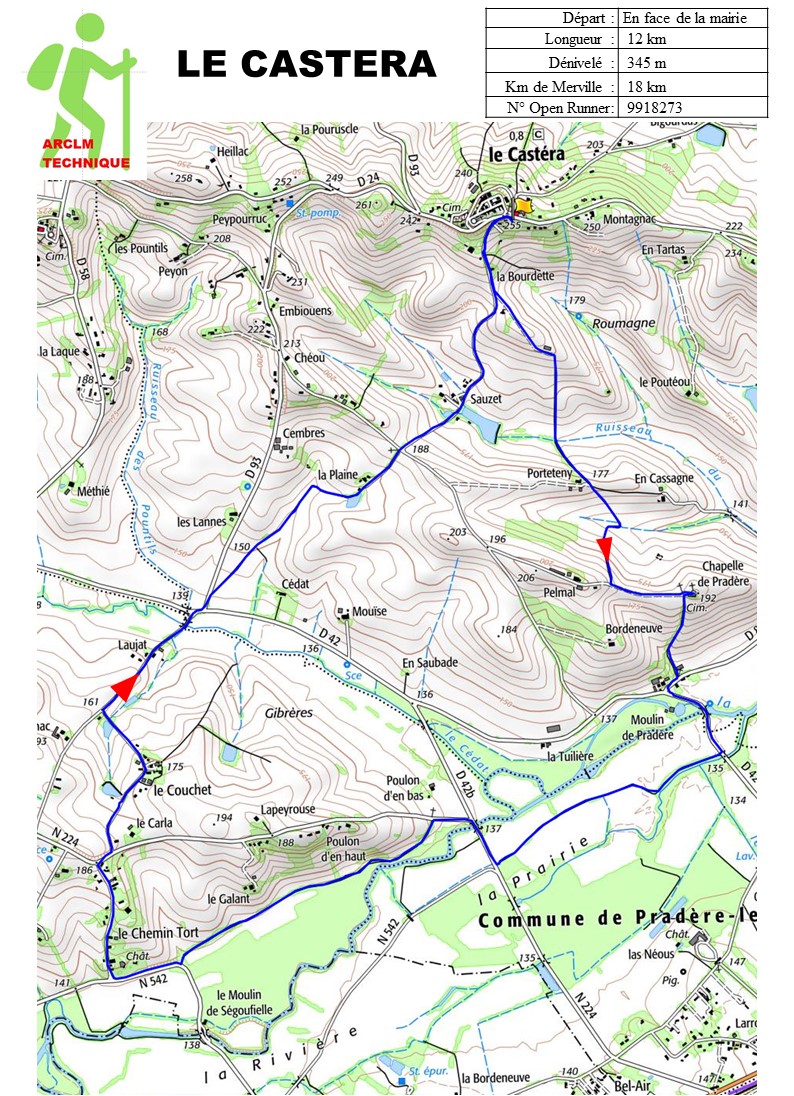 Randonnée au Castera